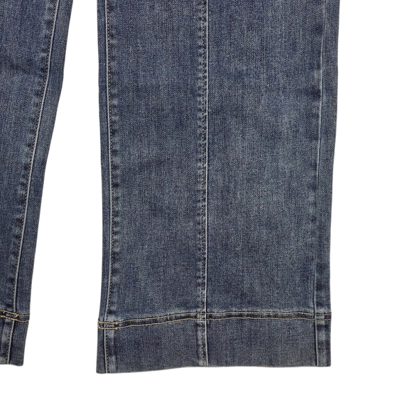 NWT Mica Jeans - High Rise Wide Leg Blue Denim Womens Jeans - Picture 3 of 16